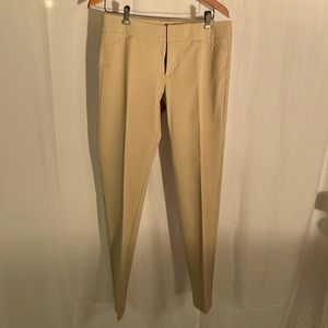 Cynthia Rowley khaki colored dress pants.